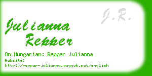 julianna repper business card